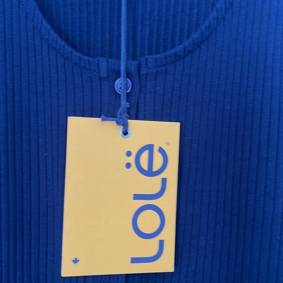 Lole ribbed black dress - Picture 6 of 7